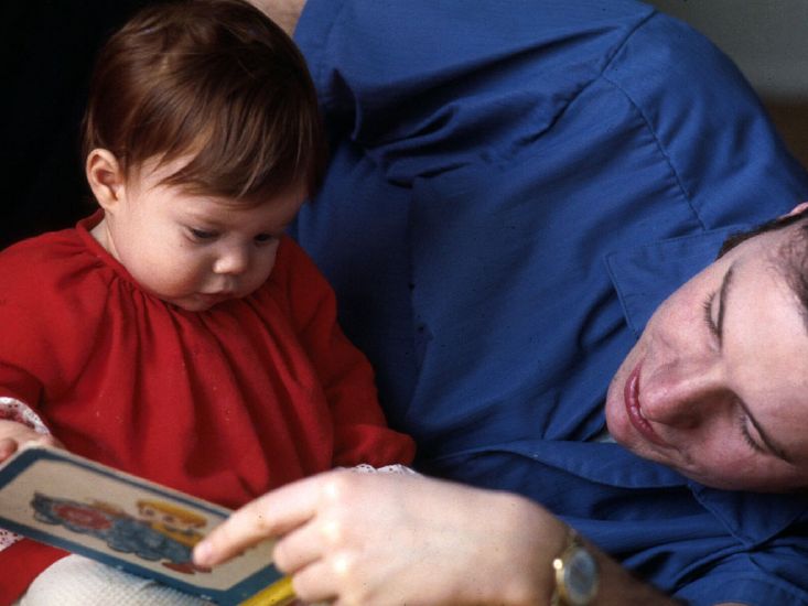 Reading with dad